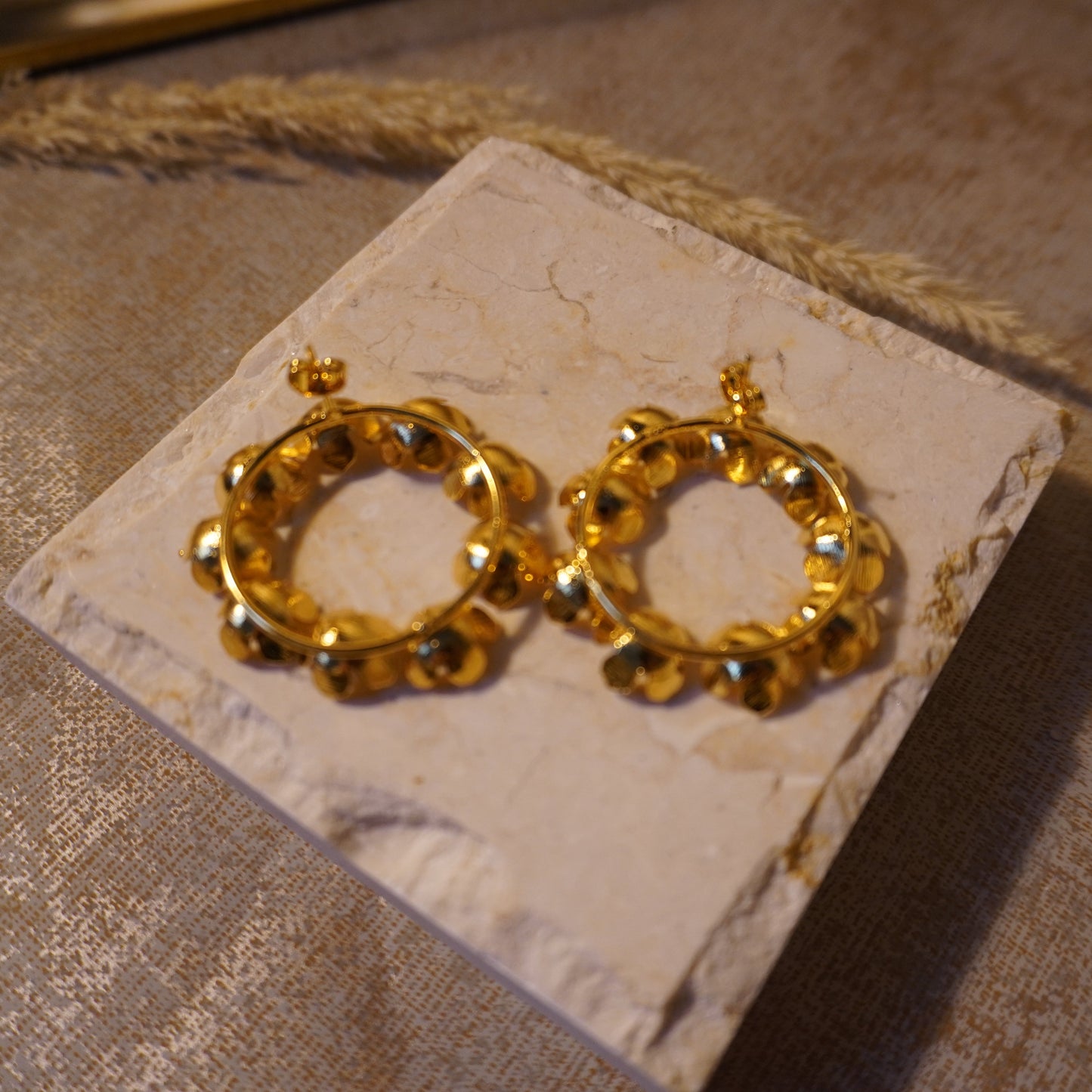 Flower wreath Earrings