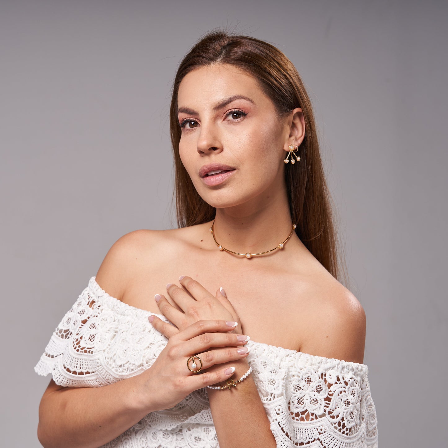 Anillo de una perla