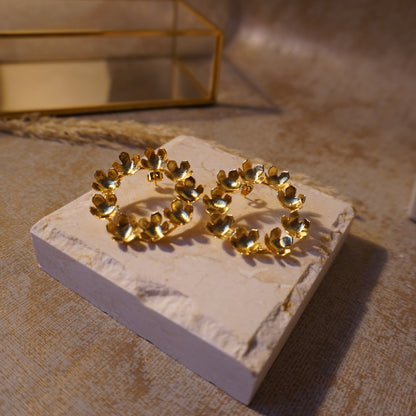 Flower wreath Earrings