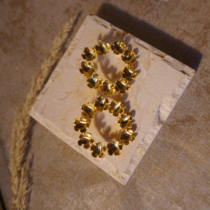 Flower wreath Earrings