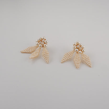 Ever After Petals & Pearls Studs