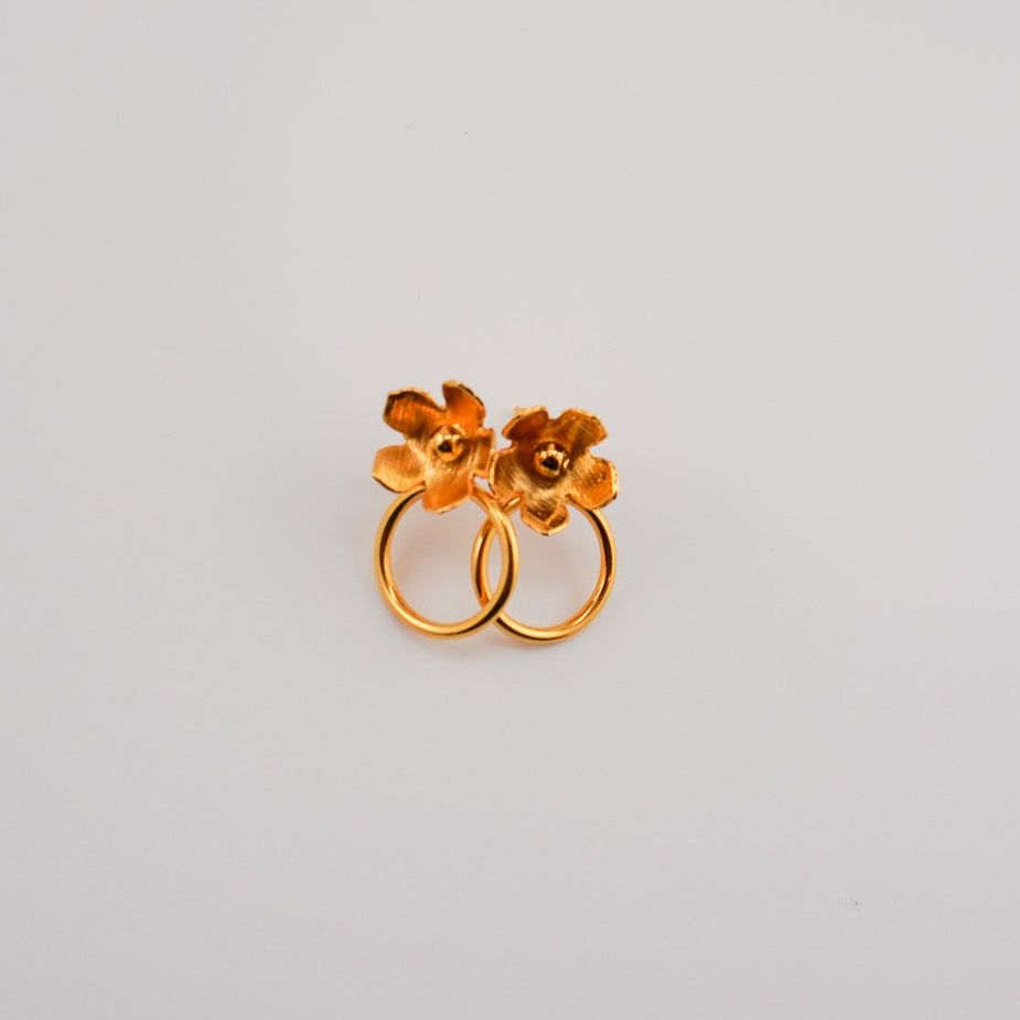 Flower Duo Studs
