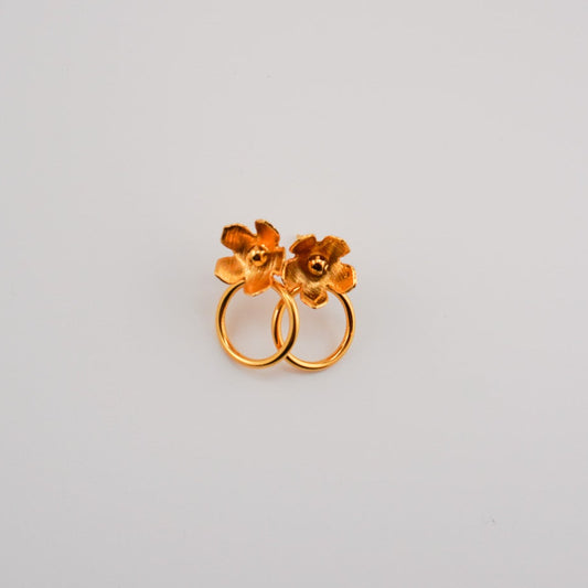 Flower Duo Studs