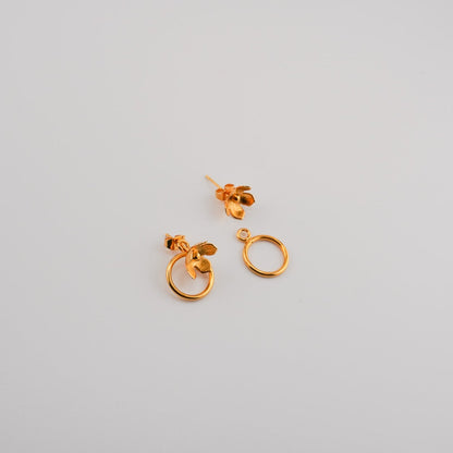 Flower Duo Studs