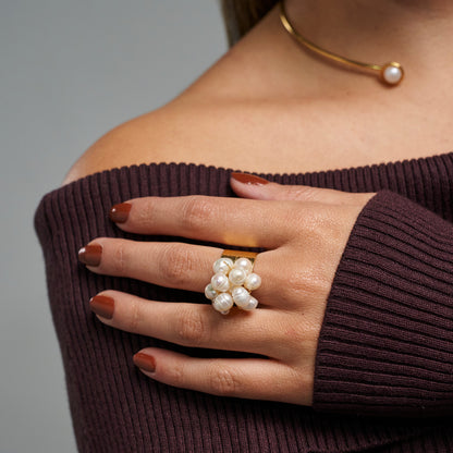 Anillo de perlas
