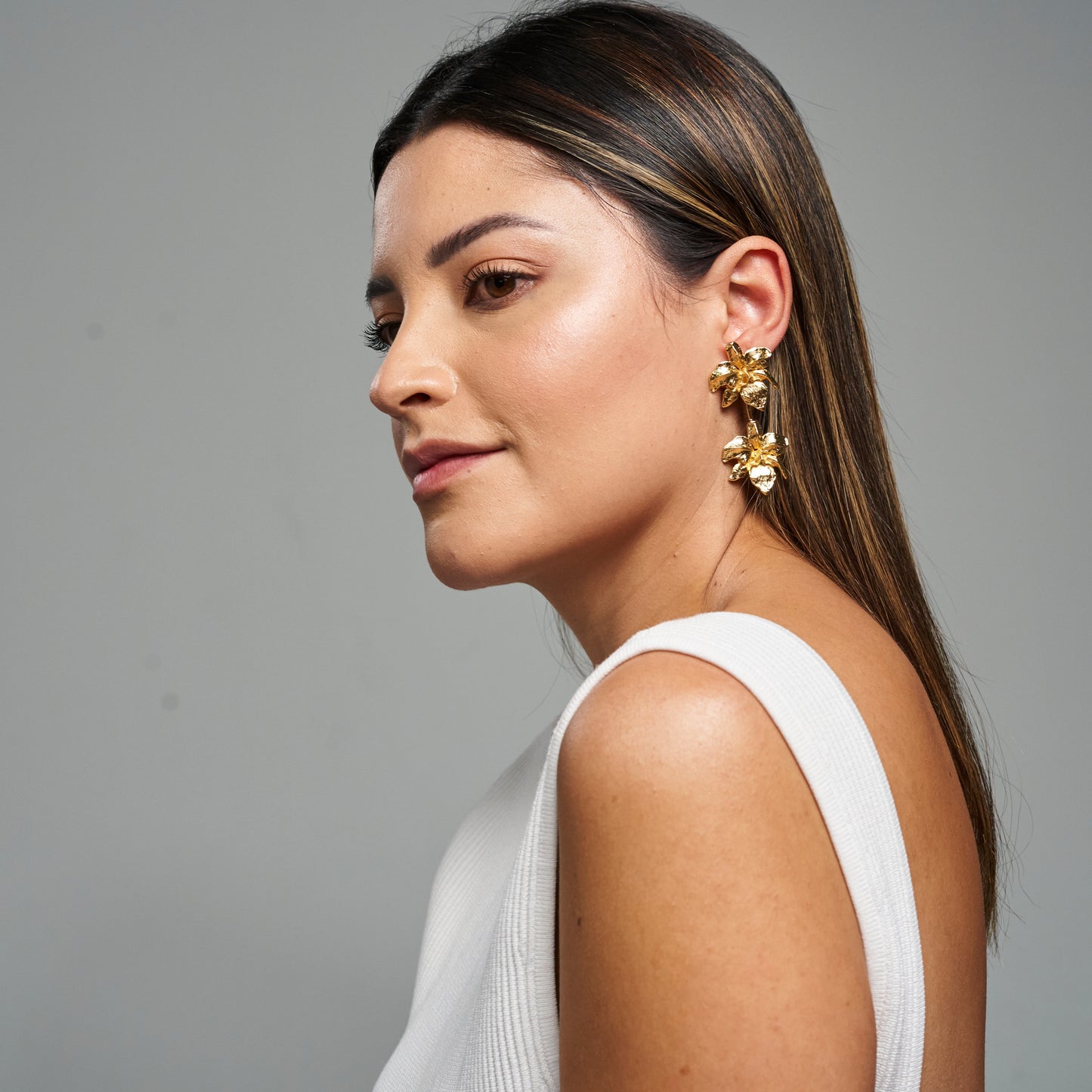 Cattleya Duo Earrings