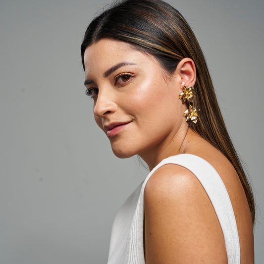 Cattleya Duo Earrings