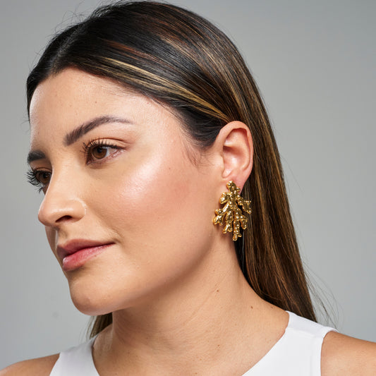 Coral Breeze Earrings