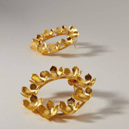 Flower wreath Earrings