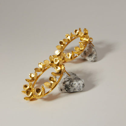 Flower wreath Earrings