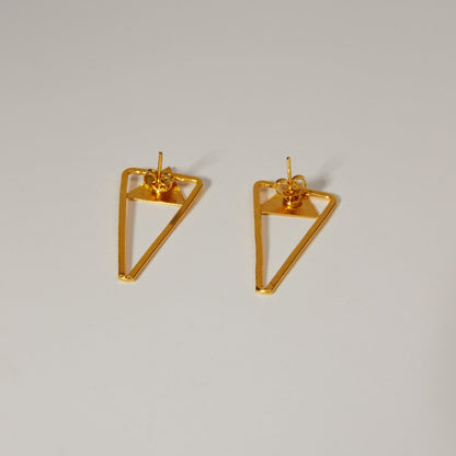 Pyramid Grace Duo Studs