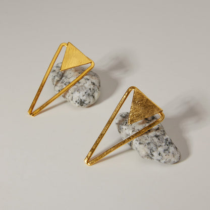 Pyramid Grace Duo Studs