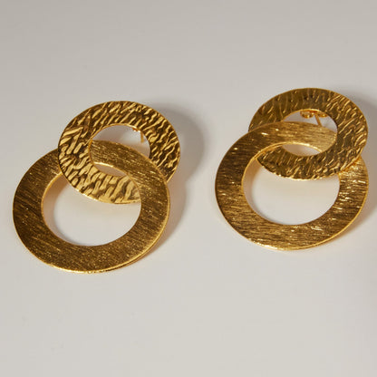 Golden Orbit Earrings