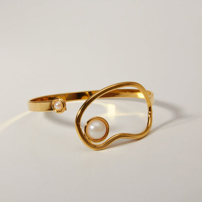 Pearled Duality Bracelet