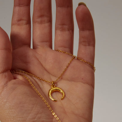 Cadena Luna Charm