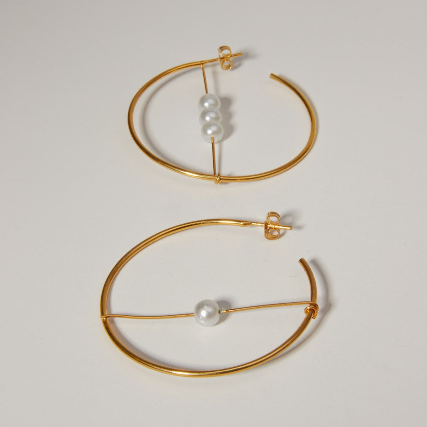 Aros de perlas Nova