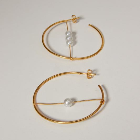 Nova Pearl Hoops