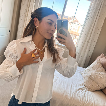 Triple Pearl Duo Studs