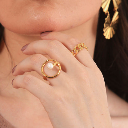 Anillo Infinity Ovals