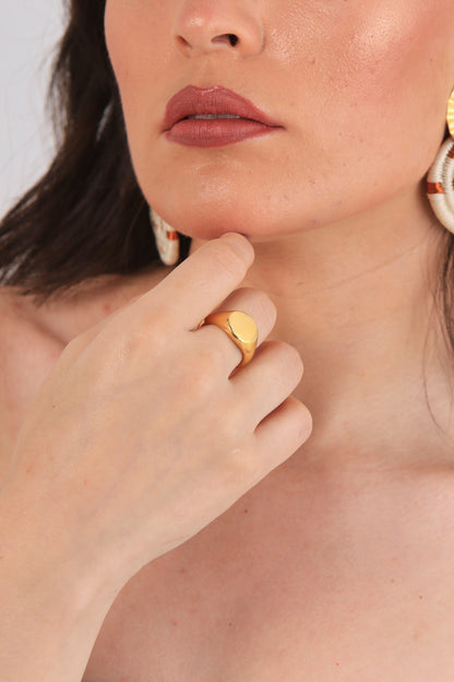 Anillo Bucle ovalado