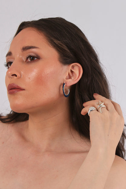 Anillo Bucle ovalado