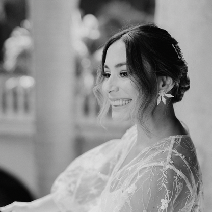 Ever After Petals & Pearls Studs